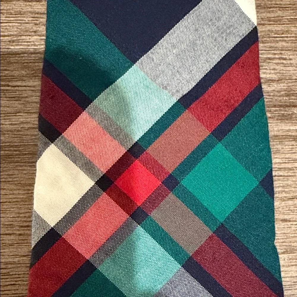 Plaid Multicolor boys Tie